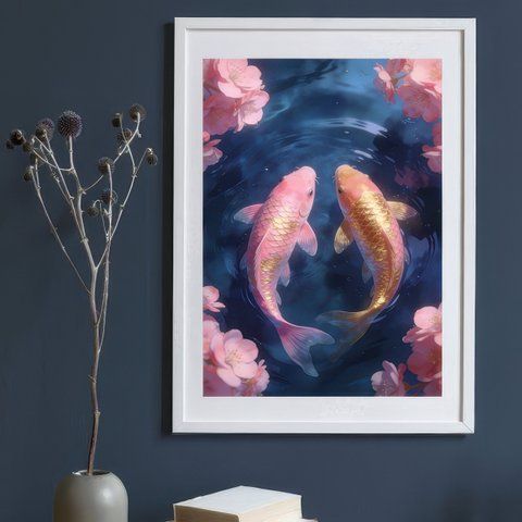 Картина "Koi Harmony" A001943 фото