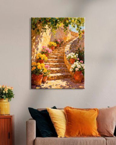 Картина "Sunny Terrace" A002855 фото